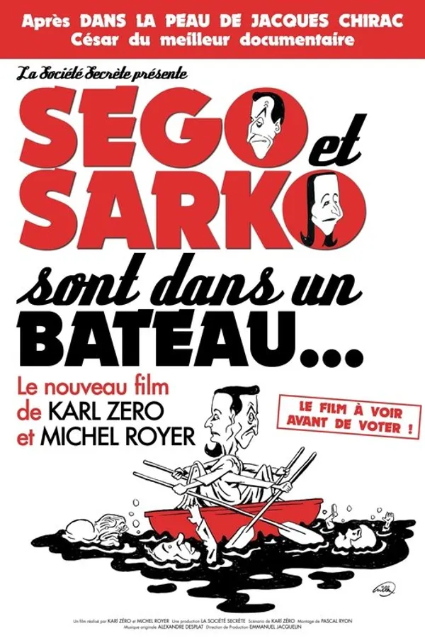 Ségo et Sarko sont dans un bateau...